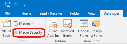 How do we automatically save attachments we receive in email (Microsoft Outlook)