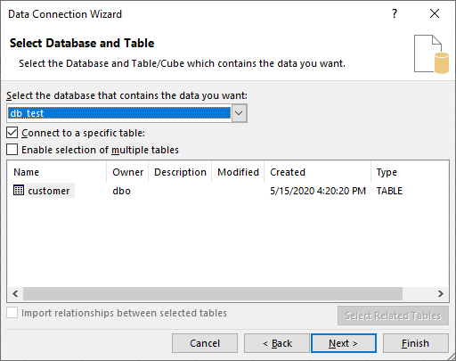 Πώς συνδέουμε ένα Microsoft Excel με τον SQL Server