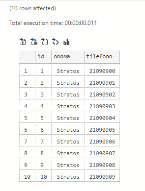 How to encrypt a column of a table with sensitive data