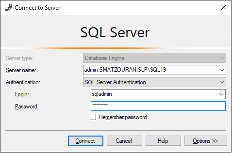 Πώς συνδέομαι στον SQL Server όταν δεν μπορώ να συνδεθώ με άλλον τρόπο (DAC, lost password, missing sysadmin)