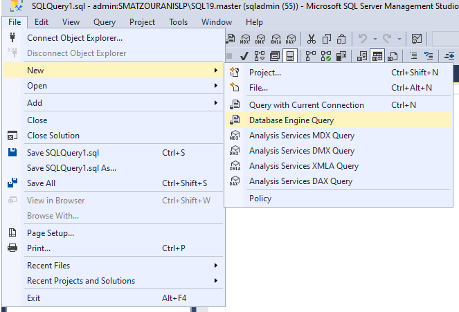 Πώς συνδέομαι στον SQL Server όταν δεν μπορώ να συνδεθώ με άλλον τρόπο (DAC, lost password, missing sysadmin)