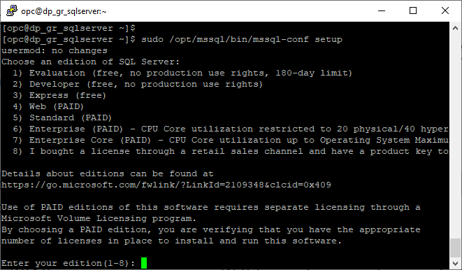 Πώς κάνουμε εγκατάσταση SQL Server σε Linux