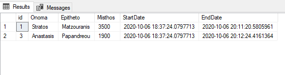 How can we see the historical snapshot of a table in SQL Server using Temporal Tables (aka Row Versioning)