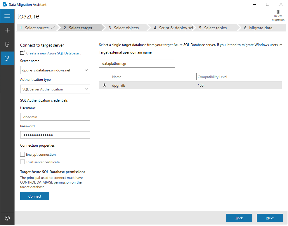 Πώς κάνουμε migrate μία SQL Server βάση δεδομένων στο Azure με τη χρήση Data Migration Assistant