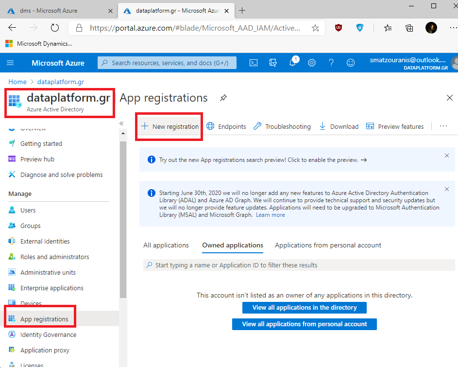 How to online migrate an instance from on-premise to Azure Managed Instance in the Cloud (Azure Database Migration Service)
