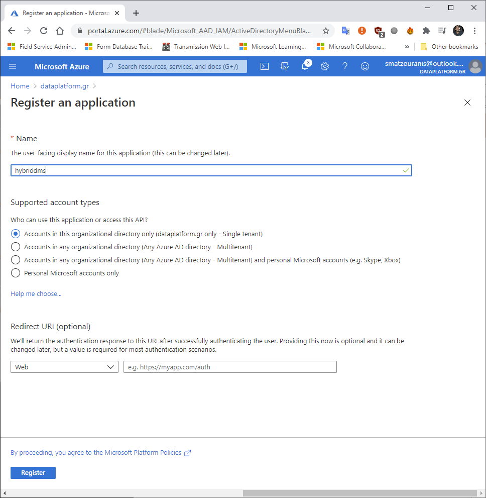 How to online migrate an instance from on-premise to Azure Managed Instance in the Cloud (Azure Database Migration Service)
