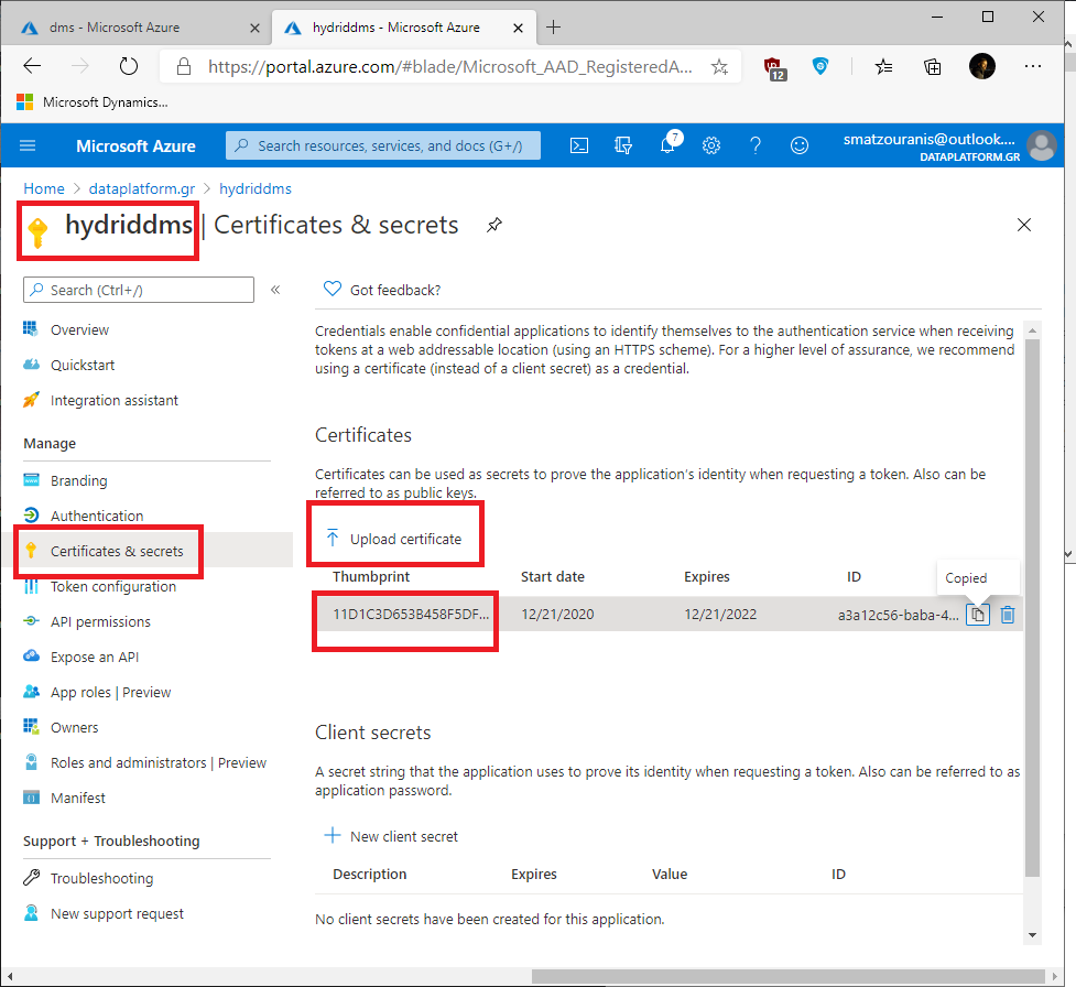 Πώς κάνουμε online migration ένα instance από on-premise σε Azure Managed Instance στο Cloud (Azure Database Migration Service)