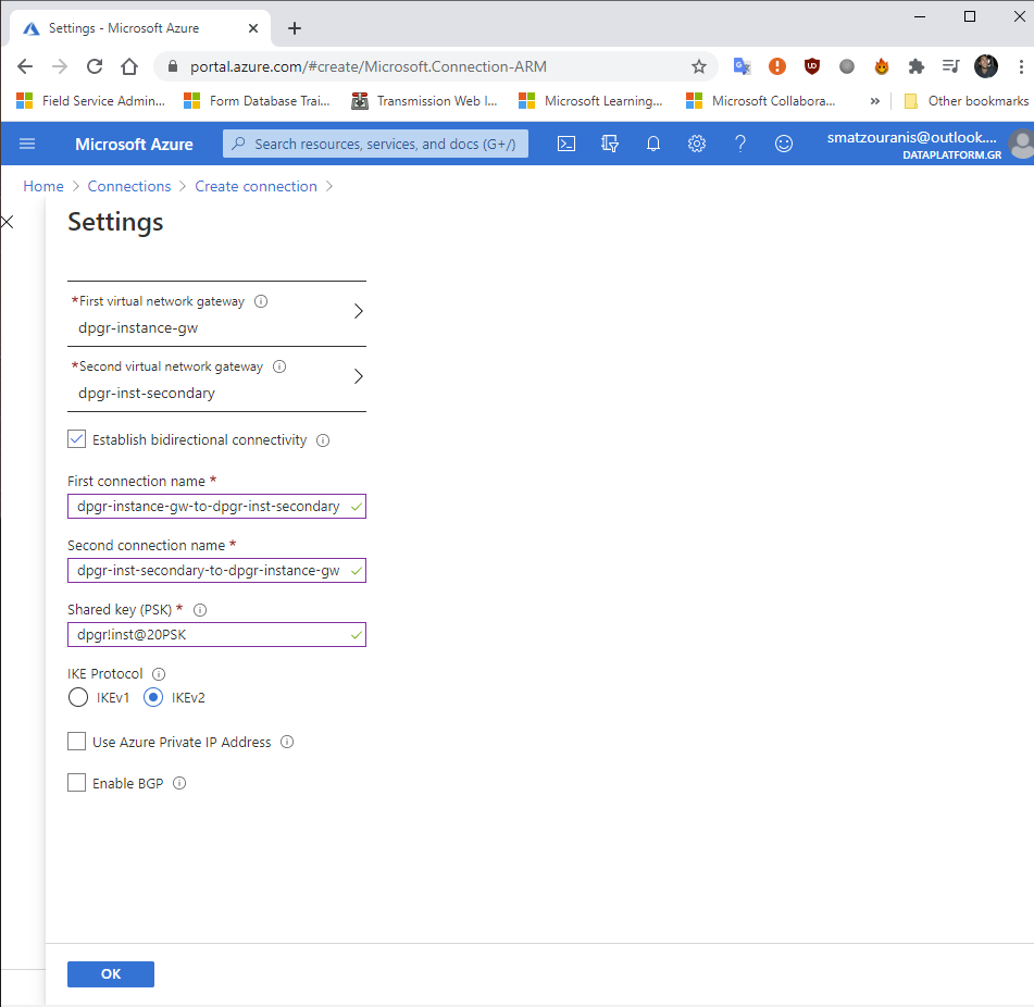 Πώς δημιουργούμε ένα failover group στο Azure Managed Instance