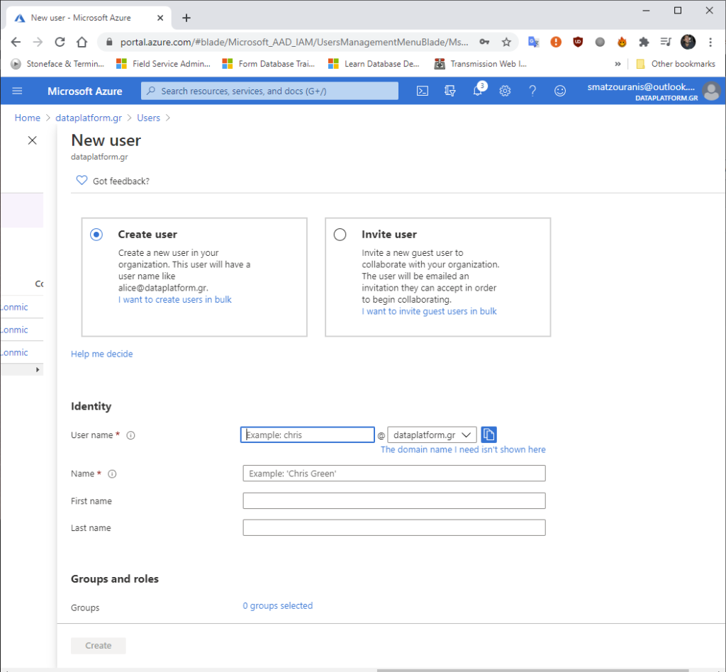 Πώς προσθέτουμε ένα αγορασμένο domain στο Azure Active Directory