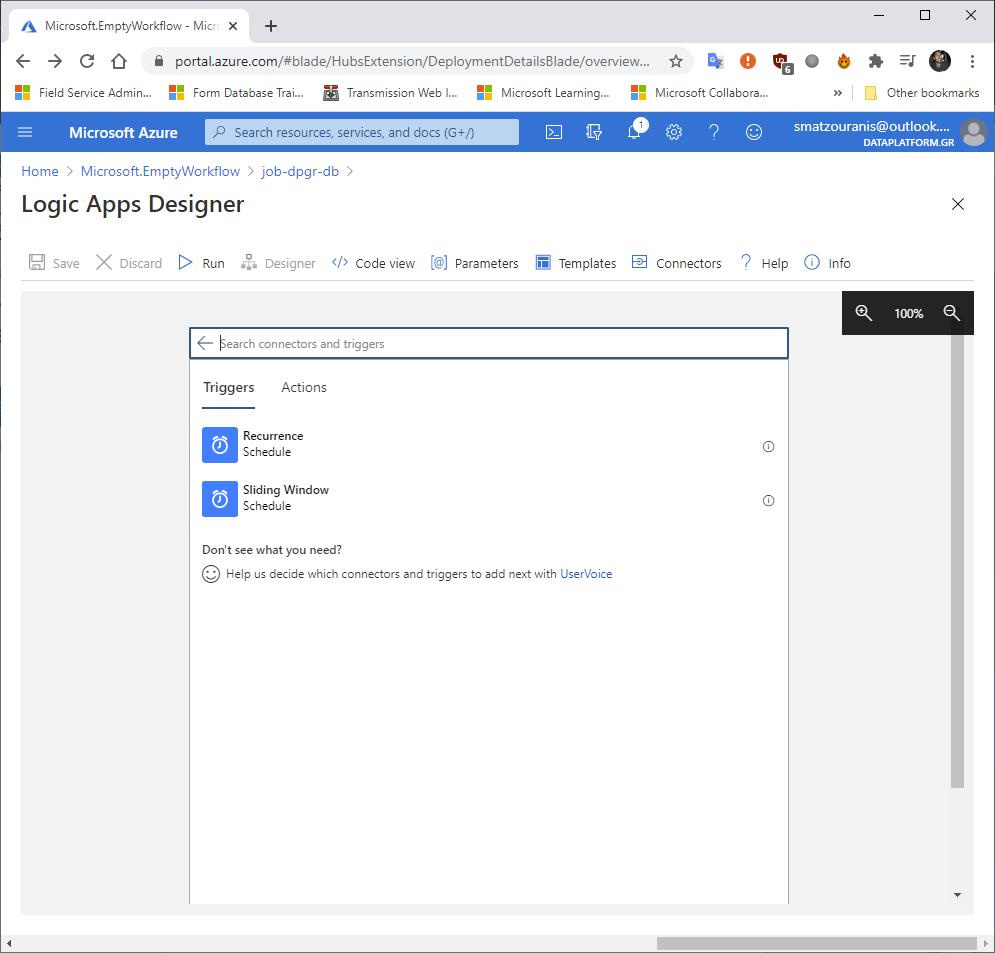 Πώς μπορούμε να κάνουμε schedule ένα Job σε Azure SQL Database με τη χρήση Logic App