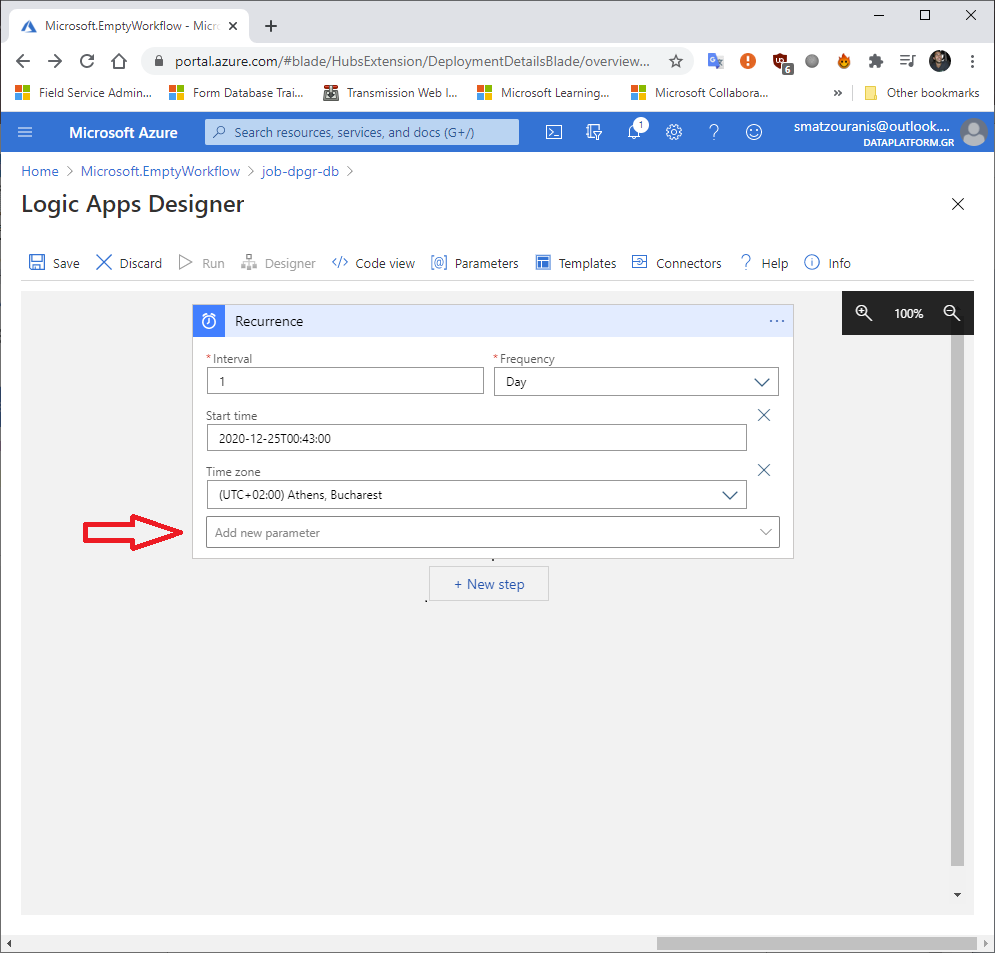 Πώς μπορούμε να κάνουμε schedule ένα Job σε Azure SQL Database με τη χρήση Logic App