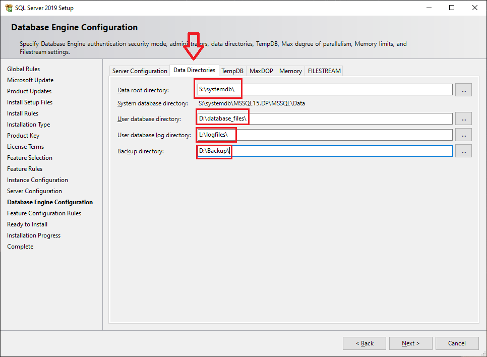 How to properly install SQL Server