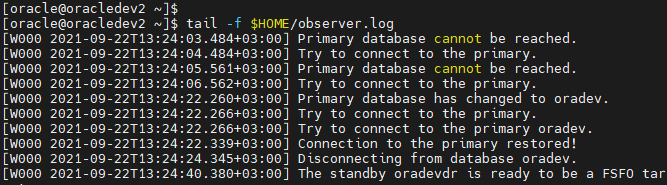 Πώς ενεργοποιούμε Oracle Data Guard με αυτόματο Failover για High Availability