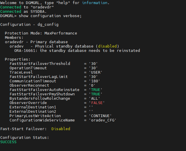 Πώς κάνουμε εγκατάσταση το Oracle Data Guard ως Physical Standby για Disaster Recovery