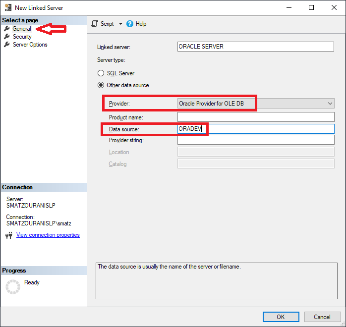 Πώς μπορούμε να συνδέσουμε SQL Server με Oracle Database με χρήση Linked Server