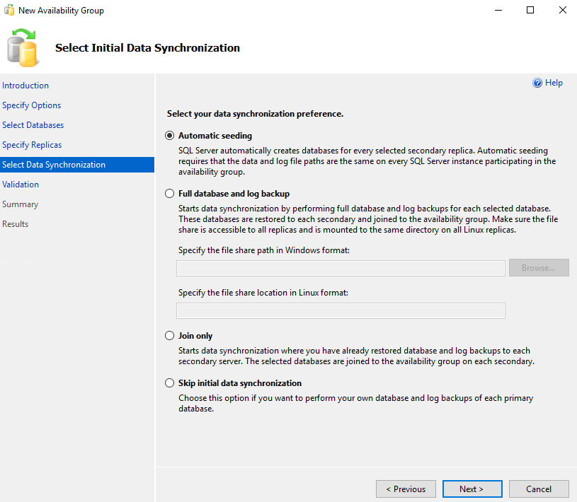 How to setup a SQL Server Always On Availability Group for High Availability