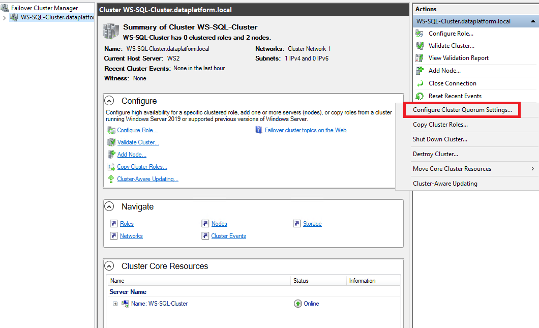 How to install a SQL Server Always On Availability Group for High ...