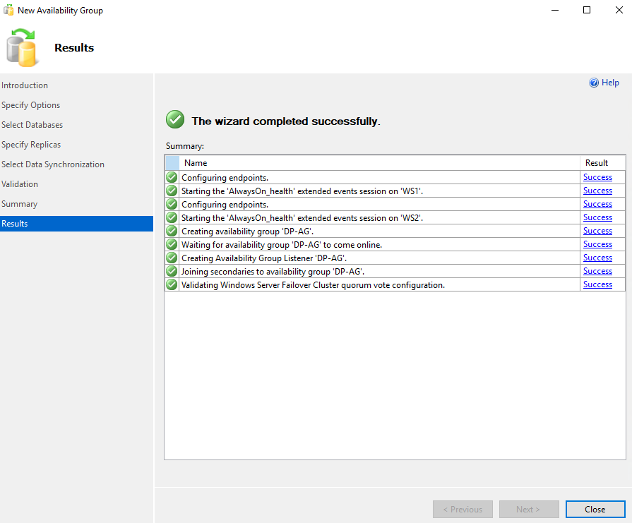 How to setup a SQL Server Always On Availability Group for High Availability