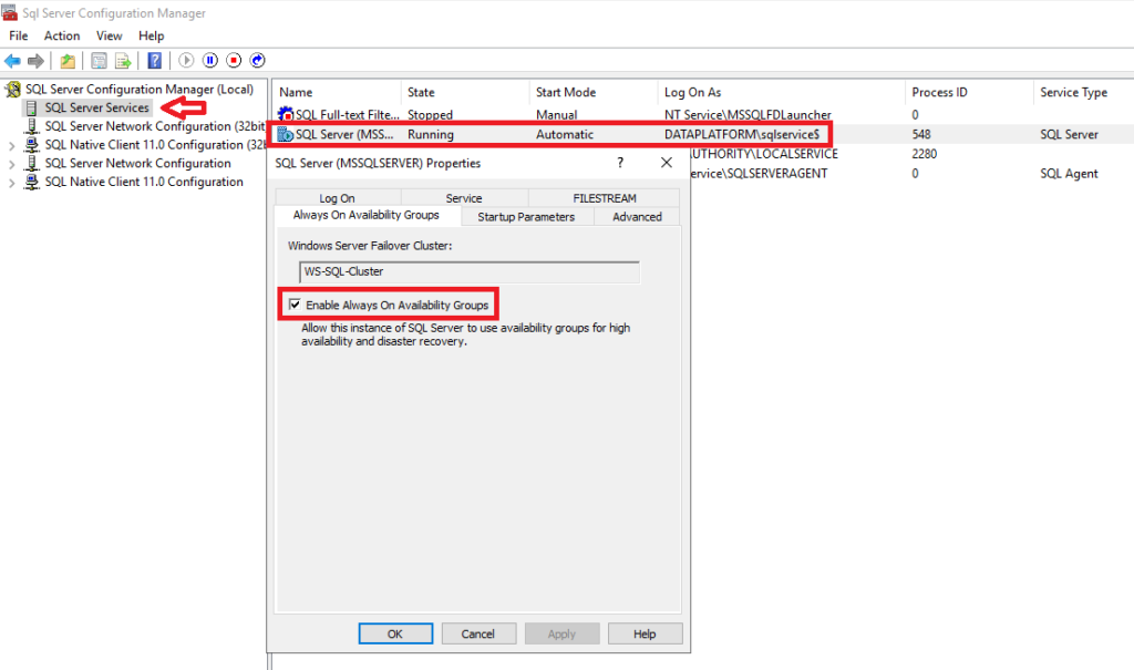 How to setup a SQL Server Always On Availability Group for High Availability