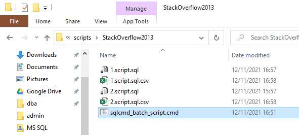 Πώς μπορούμε να εκτελέσουμε πολλαπλά SQL Scripts στον SQL Server μέσα από τα Windows με batch script