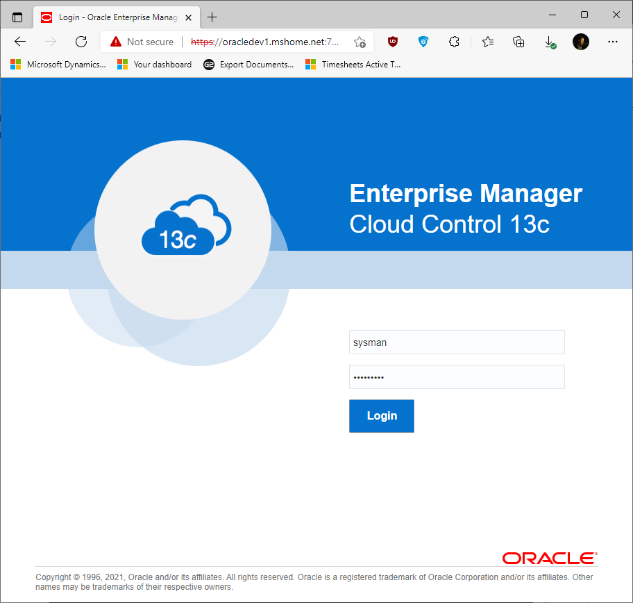 Πώς κάνουμε εγκατάσταση το Enterprise Manager Cloud Control  για monitoring και administration βάσεων δεδομένων της Oracle