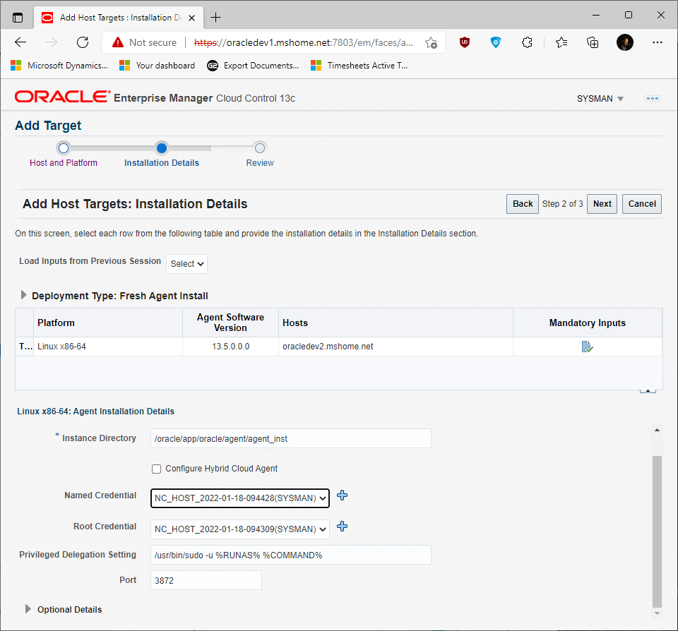 Πώς κάνουμε εγκατάσταση το Enterprise Manager Cloud Control  για monitoring και administration βάσεων δεδομένων της Oracle