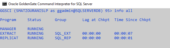 Πώς κάνουμε replicate πίνακες από SQL Server πρός Oracle Database με την χρήση GoldenGate