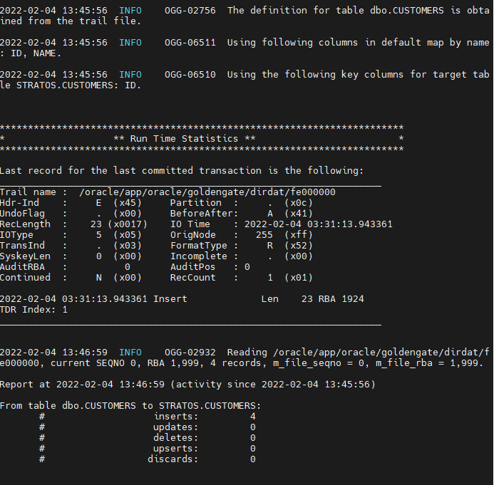 Πώς κάνουμε replicate πίνακες από SQL Server πρός Oracle Database με την χρήση GoldenGate