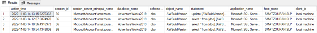 Πώς ενεργοποιούμε το auditing σε SQL Server